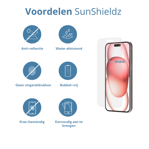 Screenprotector Anti-glare iPhone 15